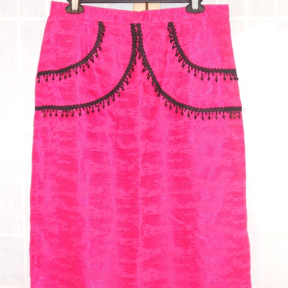 Ragazza of Lagos Pink Skirt Sz L - Picture 1 of 1